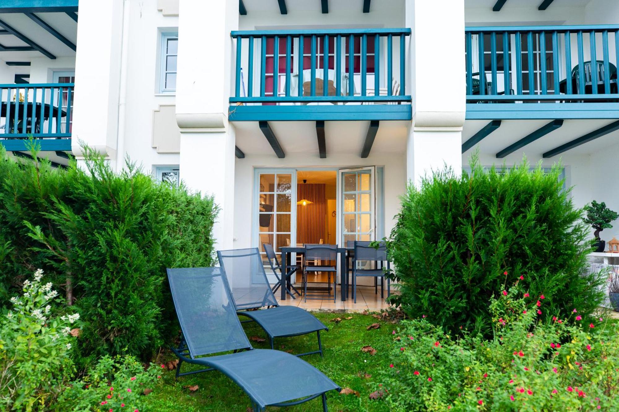 Atlantic Selection - Domaine De Bordaberry - Terrasse & Superbe Piscine Apartment Urrugne Exterior photo